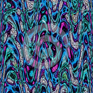 Gaudy neon marble pattern for banner, fabric or wallpaper