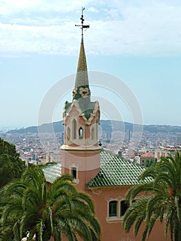 GaudÃÂ­ House-Museum in Parc Guell photo