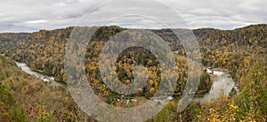 Gauley River from Carnifex Ferry Battlefield photo
