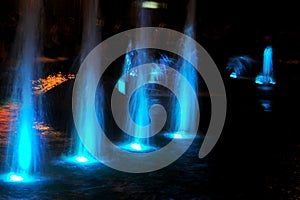 Gaussian blur. It is convenient for the designer. Fountain jet o