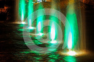 Gaussian blur. It is convenient for the designer. Fountain jet o