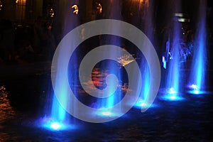 Gaussian blur. It is convenient for the designer. Fountain jet o