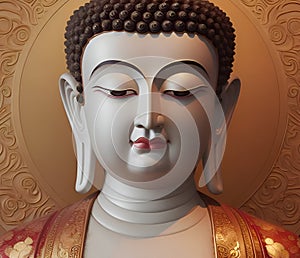 Gautama Buddha statue picture. Namo Buddhaya.