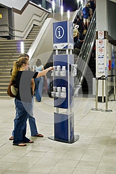 Gautrain - Information Totempole