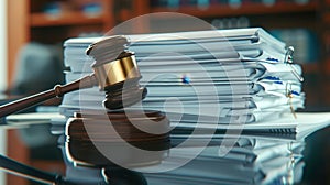 The Gavel with Documents.AI generated image