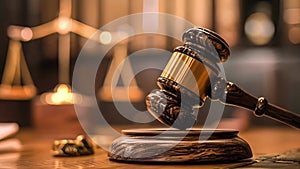 A gavel hitting a desk highlighting the power of the legal system in resolving disputes and bringing justice to those in