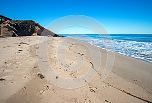 Gaviota Beach on the central coast of California USA