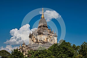 The Gawdawpalin Pahto temple in Bagan, Myanmar