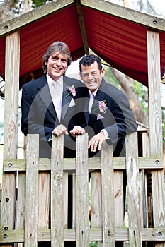 Gay Couple - Just Married