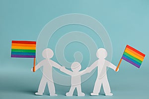 Gay family celebrates LGBT pride