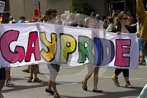 Gay pride parade Montreal