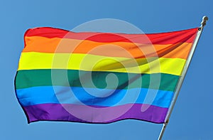 Orgoglio arcobaleno bandiera 