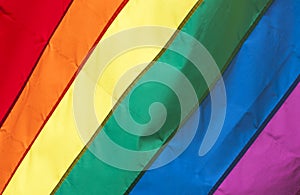 Gay Pride Rainbow Flag Background