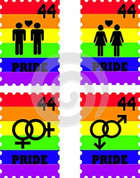 Gay Pride Stamps photo