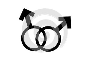 Gay Sexual Orientation Icon Symbol Shape Sign Logo Website Gende