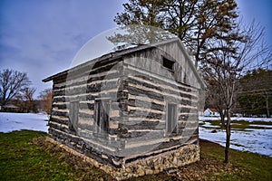 Gays Mills WI Log Cabin Heritage Park