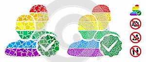 For gays Mosaic Icon of Trembly Items