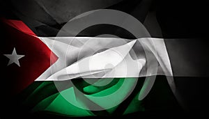 Gaza Strip National Flag