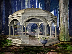 The gazebo