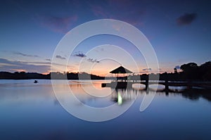 Gazebo at Dusk