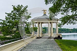 Gazebo at the Fairmount Waterworks, in Philadelphia, Pennsylvania