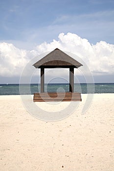 Gazebo at Gili Trawangan photo