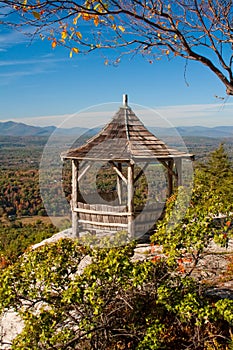 Gazebo in the Hudson Valley in New York State