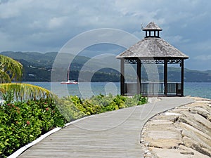 Gazebo in Montego Bay Jamaica