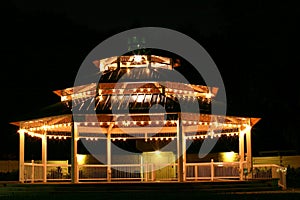 Gazebo at Night