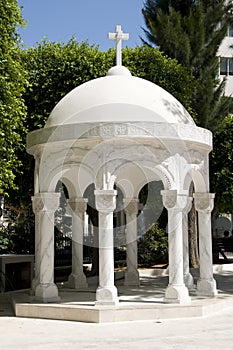 Gazebo orthodox cathedral lemesos cyprus