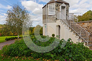 Gazebo overlooking the arboretum