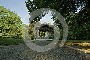 Gazebo in park