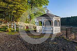 Gazebo Patuxent River Brighton Dam Brookeville Maryland