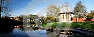 Gazebo in the town of Ribe, Denmark