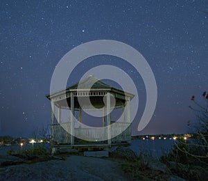 Gazebo Under the Stars in Gravenhurst, Ontario