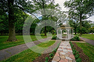 A gazebo in West Fairmount Park, Philadelphia, Pennsylvania