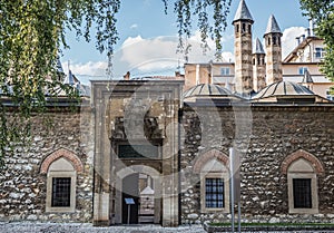 Gazi Husrev-beg Madrasa in Sarajevo city, Bosnia