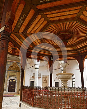 Gazi Husrev-beg Mosque, Bascarsija, Sarajevo, Bosnia Herzegovina