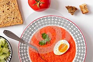 Gazpacho - cold tomato soup