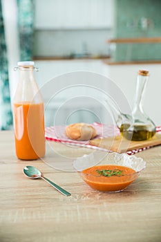 Gazpacho, spanish cold soup