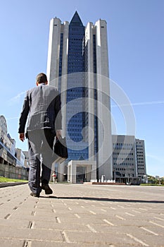 The Gazprom bilding photo