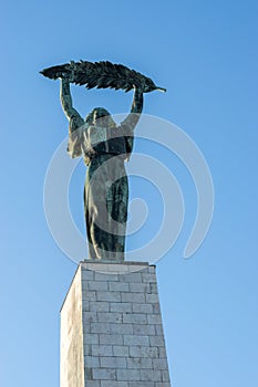 GaÃ¡l ErzsÃ©bet - bronze woman with a palm branch