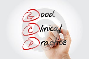 GCP, Good Clinical Practice acronym