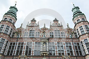 Gdansk 17th Century Building Facade