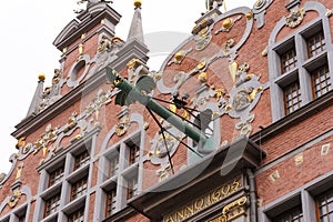 Gdansk Great Armoury dragon spouts photo