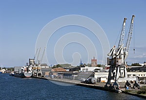 Gdansk harbor photo