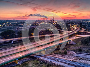 Gdansk industry area