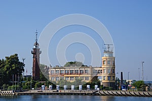 GDANSK - LIGHTHOUSE AND HARBOR MASTER