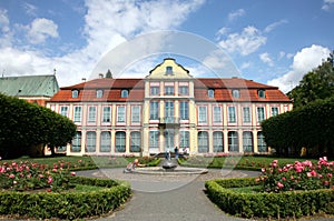 Gdansk Oliwa ( Oliva ) in Poland. Residence of Abb photo