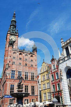 Gdansk, Poland: Ratusz (Town Hall) and Clocktower